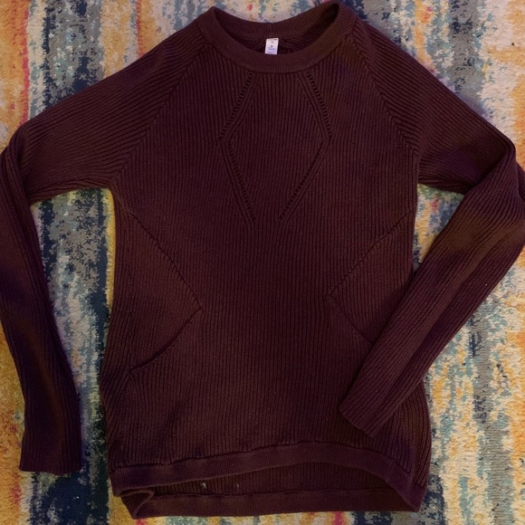 lululemon athletica Sweaters - Lululemon Sweater- Maroon